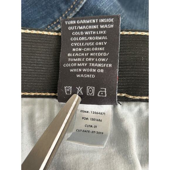 Torrid Jeans Womens Size 22S Premium Sky High Skinny Distressed Stretch Denim - Picture 8 of 13